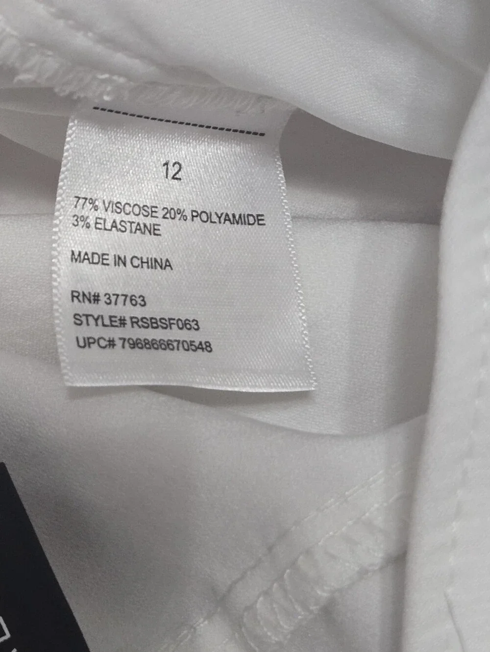 Rafaella White Bermuda Shorts Soft Wide Band Stretch Comfort Outdoors Cozy - Picture 6 of 9